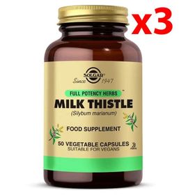 Solgar Milk Thistle 3x50 Kapsül