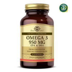 Solgar Omega-3 950 mg 10x50 Kapsül