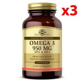 Solgar Omega-3 950 mg 3x50 Kapsül