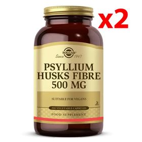 Solgar Psyllium Husks Fibre 500 mg 200 Kapsül