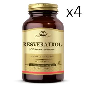 Solgar Resveratrol 4x60 Kapsül