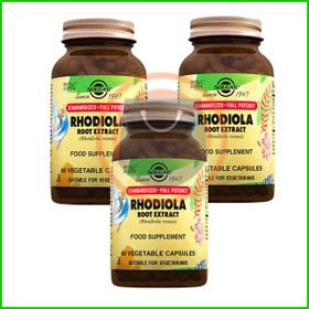 Solgar Rhodiola Root Extract 3x60 Kapsül
