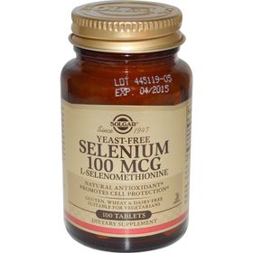 Solgar Selenium 100 mcg 100 Tablet