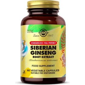 Solgar Siberian Ginseng Root Extract 60 Kapsül