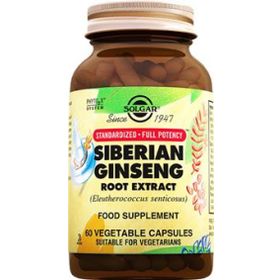 Solgar Siberian Ginseng Root Extract 60 Kapsül