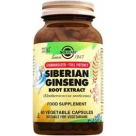 Solgar Siberian Ginseng Root Extract İçeren 60 Kapsül
