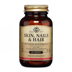 Solgar Skin Nails Hair Advanced MSM Formula 60 Tablet