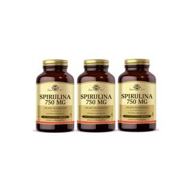 Solgar Spirulina 750 mg 3x80 Kapsül
