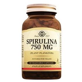 Solgar Spirulina 750 mg 80 Kapsül