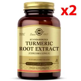 Solgar Turmeric Root Extract 2x60 Kapsül
