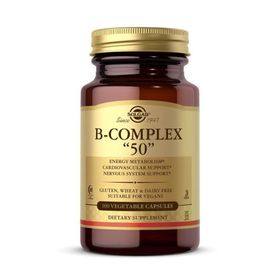 Solgar Vitamin B-Complex 50 100 Kapsül