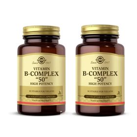 Solgar Vitamin B-Complex 50 100 Kapsül