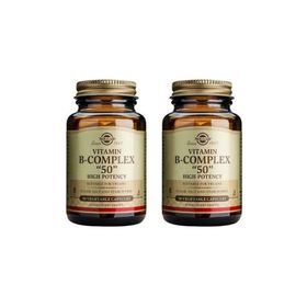 Solgar Vitamin B-Complex 50 2x50 Kapsül