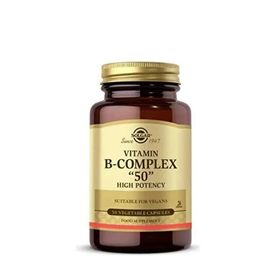 Solgar Vitamin B-Complex 50 İçeren 50 Kapsül