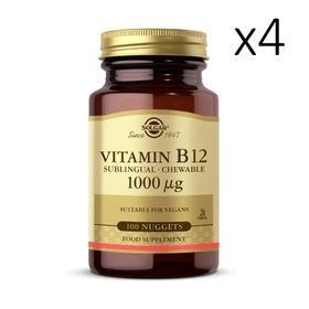 Solgar Vitamin B12 1000 mcg 4x100 Kapsül