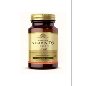 Solgar Vitamin D3 1000 IU 100 Kapsül