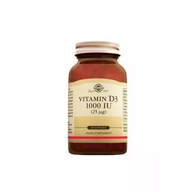 Solgar Vitamin D3 1000 IU 1x100 Kapsül
