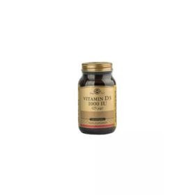 Solgar Vitamin D3 1000 IU 1x100 Kapsül