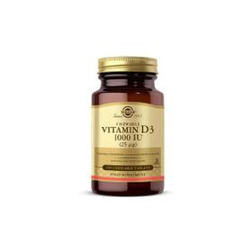 Solgar Vitamin D3 1000 IU 1x100 Kapsül