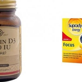Solgar Vitamin D3 1000 IU 5x100 Tablet