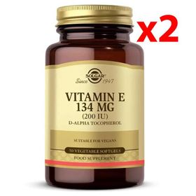 Solgar Vitamin E 200 IU 2x50 Kapsül