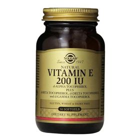Solgar Vitamin E 200 IU 50 Kapsül