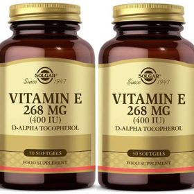 Solgar Vitamin E 400 IU 2x50 Kapsül