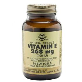 Solgar Vitamin E 400 IU 50 Kapsül