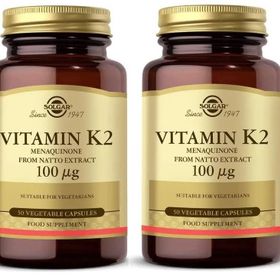Solgar Vitamin K2 100 mcg 2x50 Kapsül