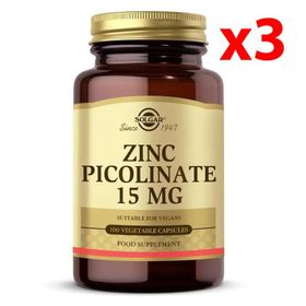 Solgar Zinc Picolinate 15 mg 100 Kapsül