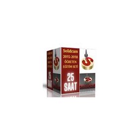 Solidcam Öğreten Görüntülü Eğitim Seti - Enine Boyuna Eğitim
