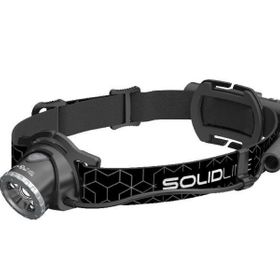 Solidline SH6R Siyah Şarjlı Kafa Feneri