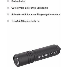 Solidline ST1 Siyah Fener Anahtarlık