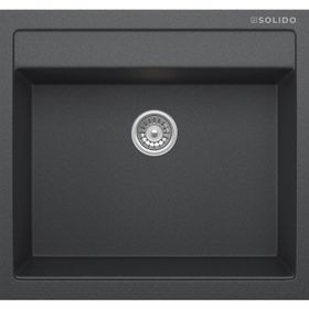 Solido Aragonit SH-49 Graphite Grey Granit Eviye
