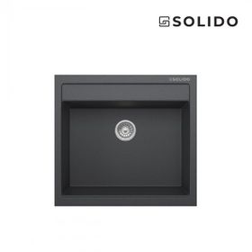 Solido Aragonit SH-49 Graphite Grey Granit Eviye