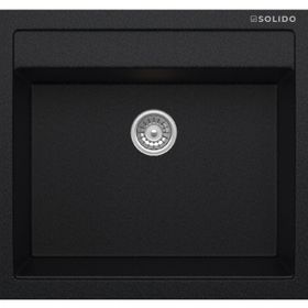 Solido Aragonit SH-49 Metallic Black Granit Eviye