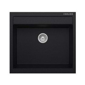 Solido Aragonit SH-49 Metallic Black Granit Eviye