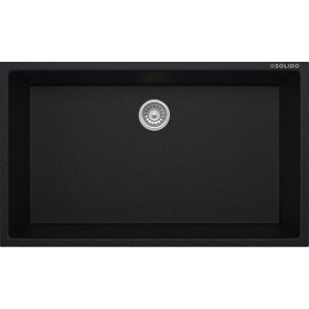 Solido Morganit GN-78 Metallic Black Granit Eviye
