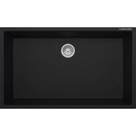 Solido Morganit GN-78 Metallic Black Granit Eviye