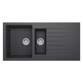 Solido Opal UM-100 Metallic Black Granit Eviye