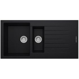Solido Opal UM-100 Metallic Black Granit Eviye
