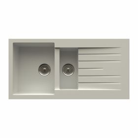 Solido Opal UM-100 Süper White Granit Eviye