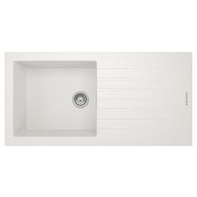 Solido Opal UM-100 Süper White Granit Eviye
