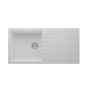 Solido Opal UM-100 Süper White Granit Eviye