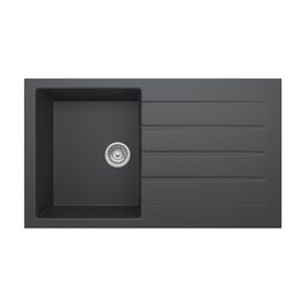 Solido Opal UM-86 Metallic Black Granit Eviye