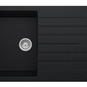 Solido Opal UM-86 Metallic Black Granit Eviye