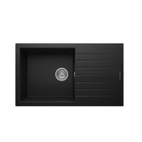Solido Opal UM-86 Metallic Black Granit Eviye
