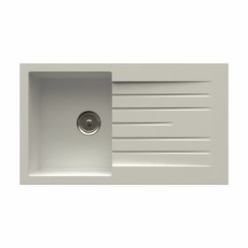 Solido Opal UM-86 Süper White Granit Eviye