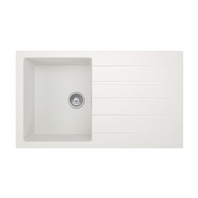 Solido Opal UM-86 Süper White Granit Eviye