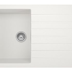 Solido Opal UM-86 Süper White Granit Eviye